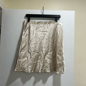 Slip Satin Mini Skirt